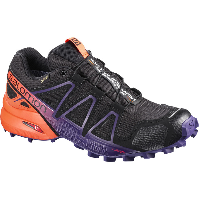 Zapatillas Trail Running Salomon Mujer Negras - Salomon Argentina SPEEDCROSS 4 GTX® LTD W ,630951-QD